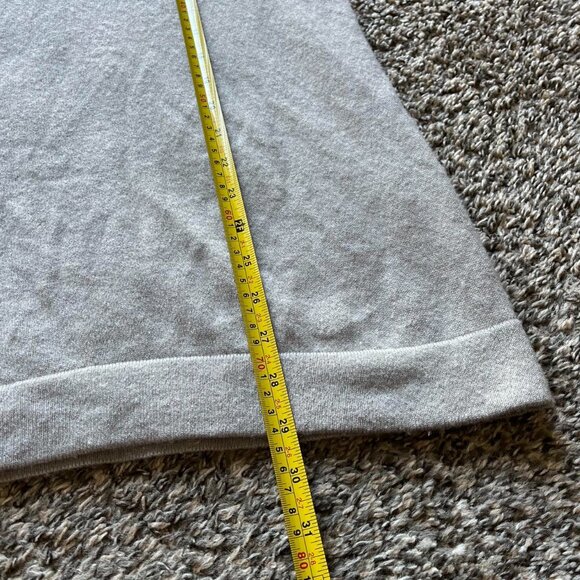 100% Cashmere John Varvatos Womens XL Light Gray VNeck Sweater - Picture 6 of 7